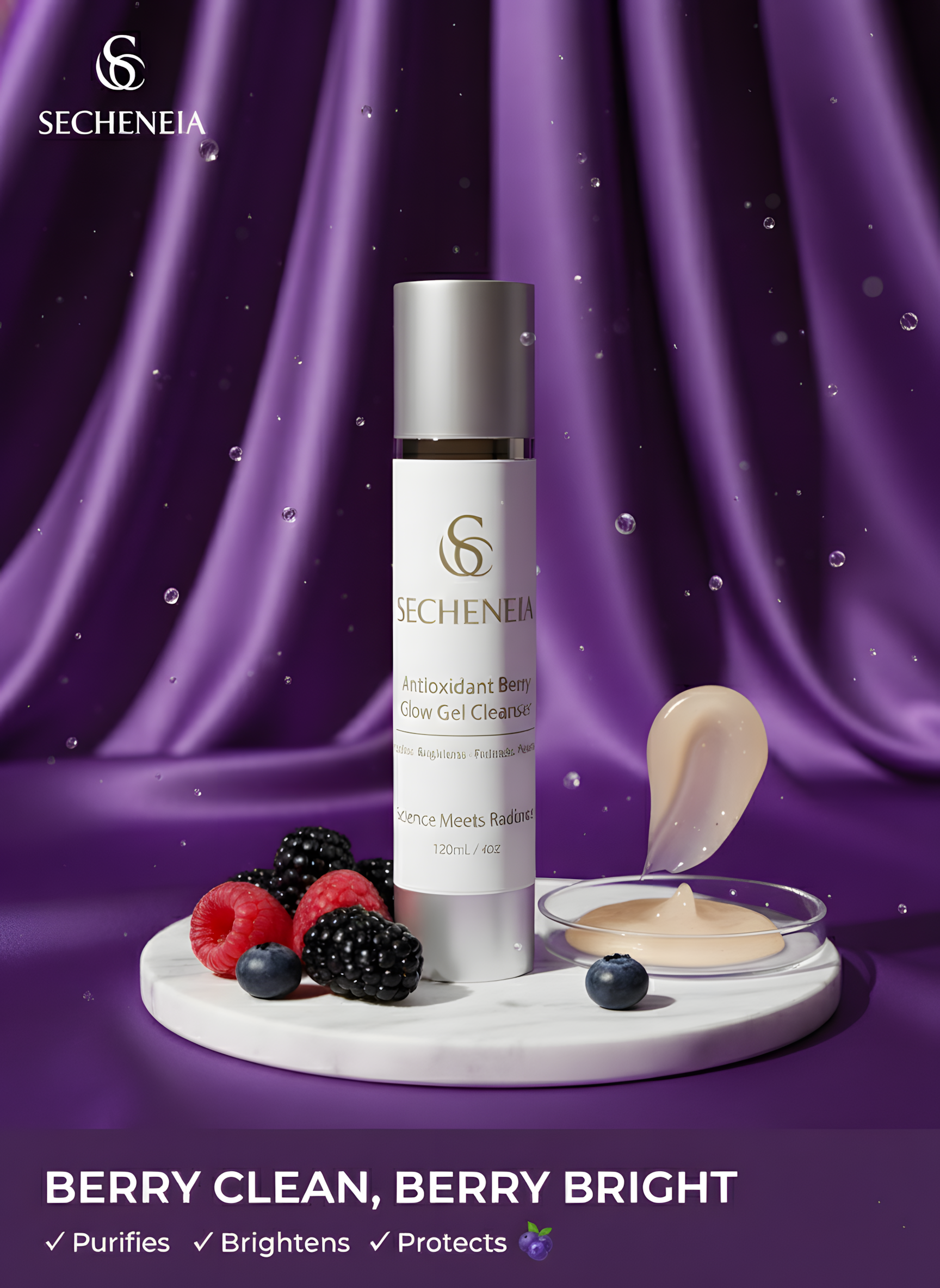 Antioxidant Berry Glow Gel Cleanser
